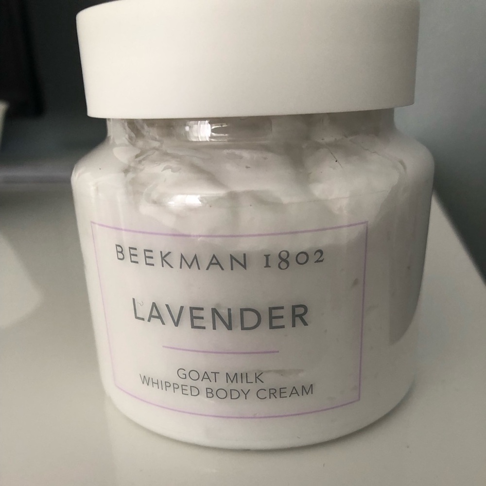 Beekman 1802 Lavender Whipped Goat Milk Body Cream - White, Light Purple
